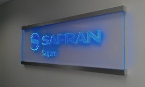 Safran Led Lobby Sign