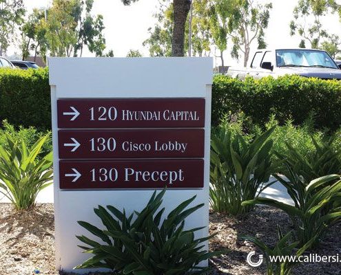 Caliber Signs Irvine Site Signs