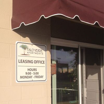 Leasing office Site Signs