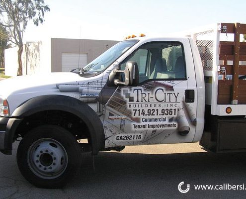 Caliber Signs Irvine Vehicle Lettering Logos