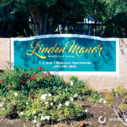 VPM Linden Manor Monument - Orange County by Caliber Signs & Imaging in Irvine - 949-748-1070