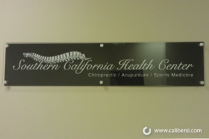 So Cal Health Center Lobby Sign