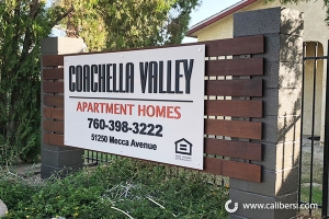 Coachella Valley Apartment Homes Monument Signs