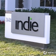 Indie Semiconductor Monument Sign