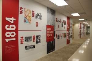 Historical Timeline Wall Murals in Irvine CA