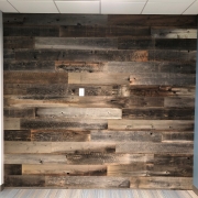 FAux Wood Lobby Walls in Irvine CA