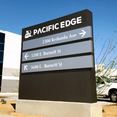 Tenant Panel Monument Signs in Long Beach CA