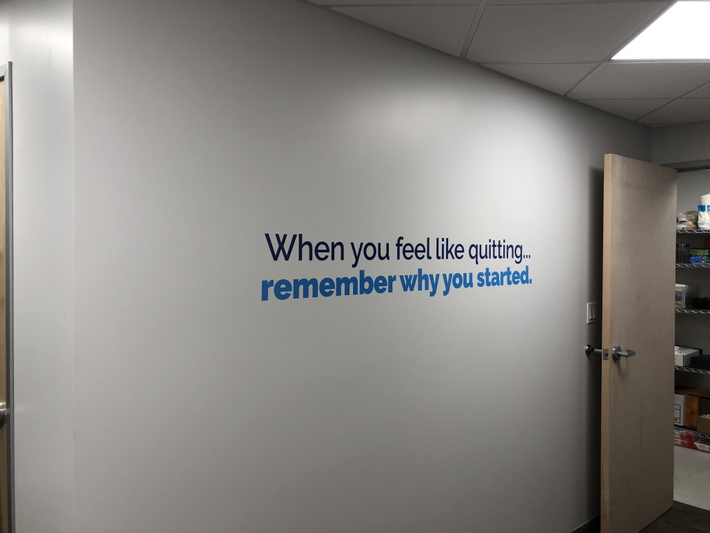 Vinyl Lettering for Offices in Orange County CA