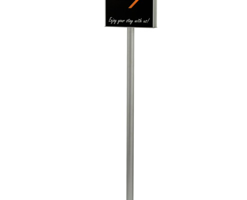 Caliber Signs Wayfinding Vista Double Sided Post Sign 1