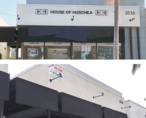 Building Sign Removal Before After Caliber Signs and Imaging WEB