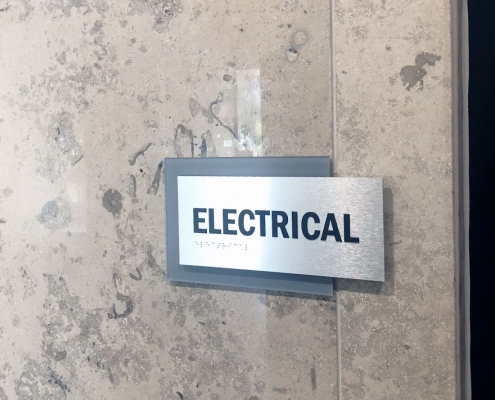 SERVICE & UTILITY ROOM SIGNS