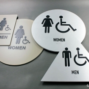 ADA Restroom Signs in Orange County CA 2