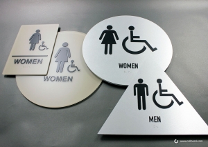 ADA Restroom Signs in Orange County CA 2