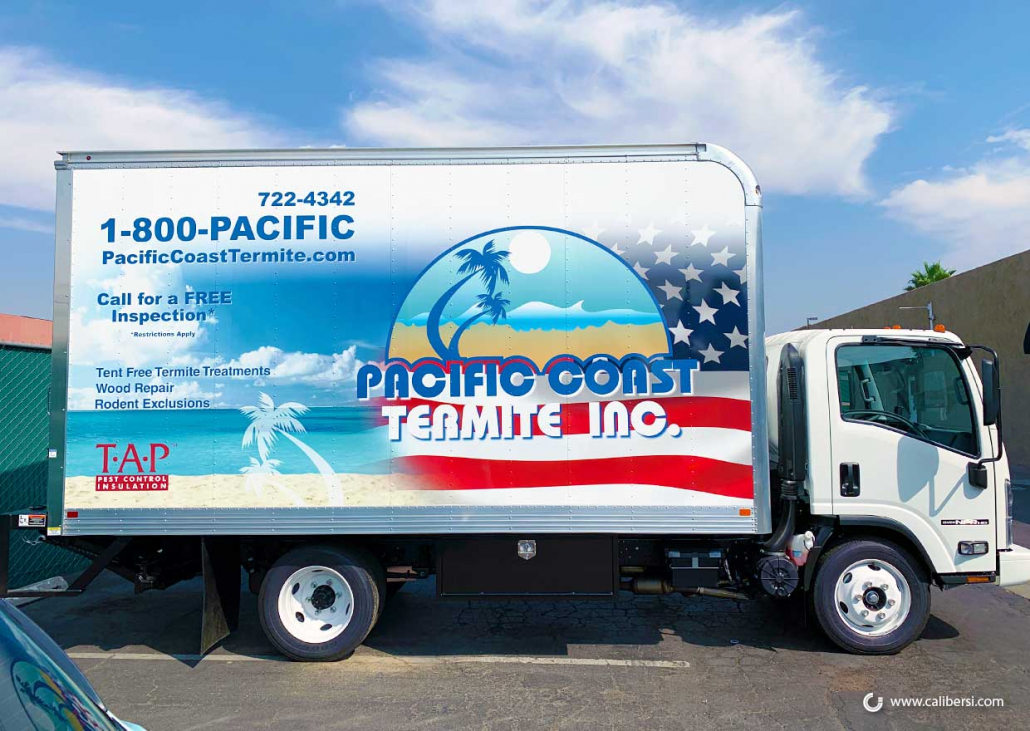 Box Truck Wraps in Orange County CA