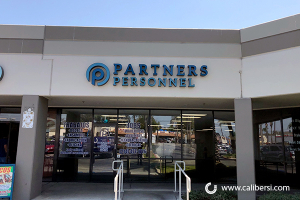 Corporate Image Illuminated Sign Partners Personnel Santa Ana CA Caliber Signs and Imaging