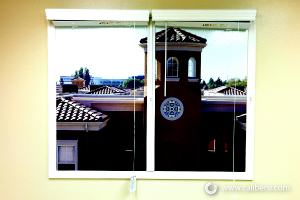 Fake Window Graphic Irvine Company Caliber Signs and Imaging