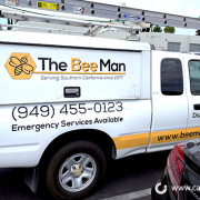 Truck Decals Custom Vehicle Graphics Bee Man Fleet Caliber Signs and Imaging