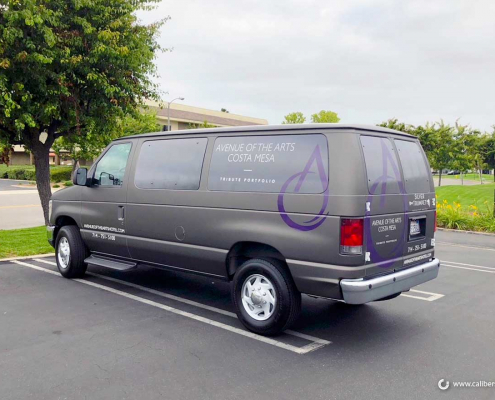 Van Wrap Vehicle Graphics Costa Mesa CA Caliber Signs and Imaging