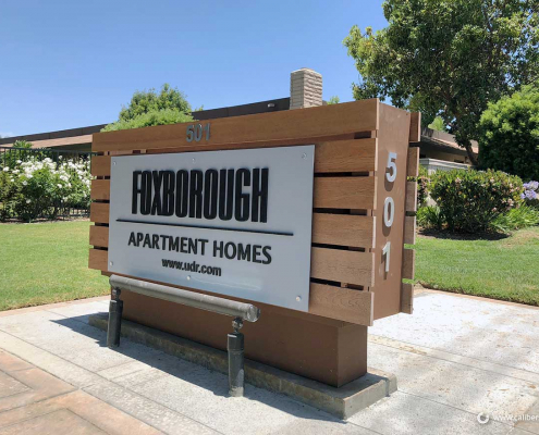 Monument Sign Refurbishing in Orange County CA
