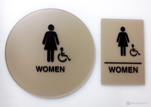 California ADA Restroom Sign Examples