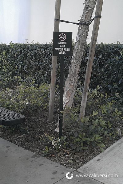 No Smoking Site Signs in Orange County CA