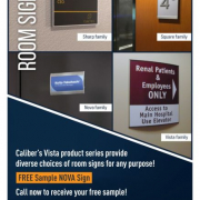 Vista Systems Signs for Rooms in Orange County CA
