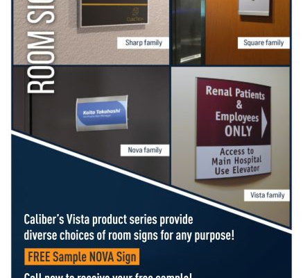 Vista Systems Signs for Rooms in Orange County CA