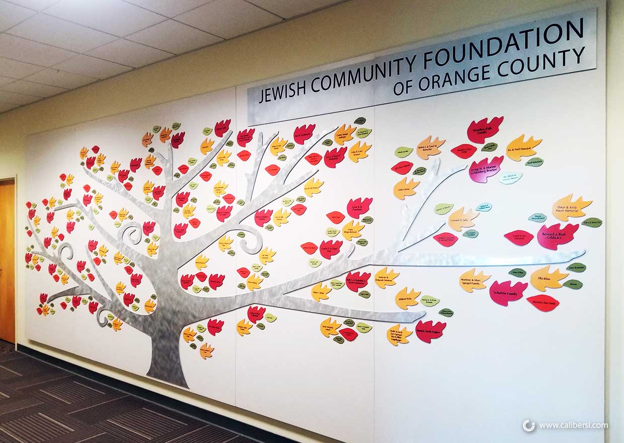 Custom Nonprofit Donor Trees in Irvine CA