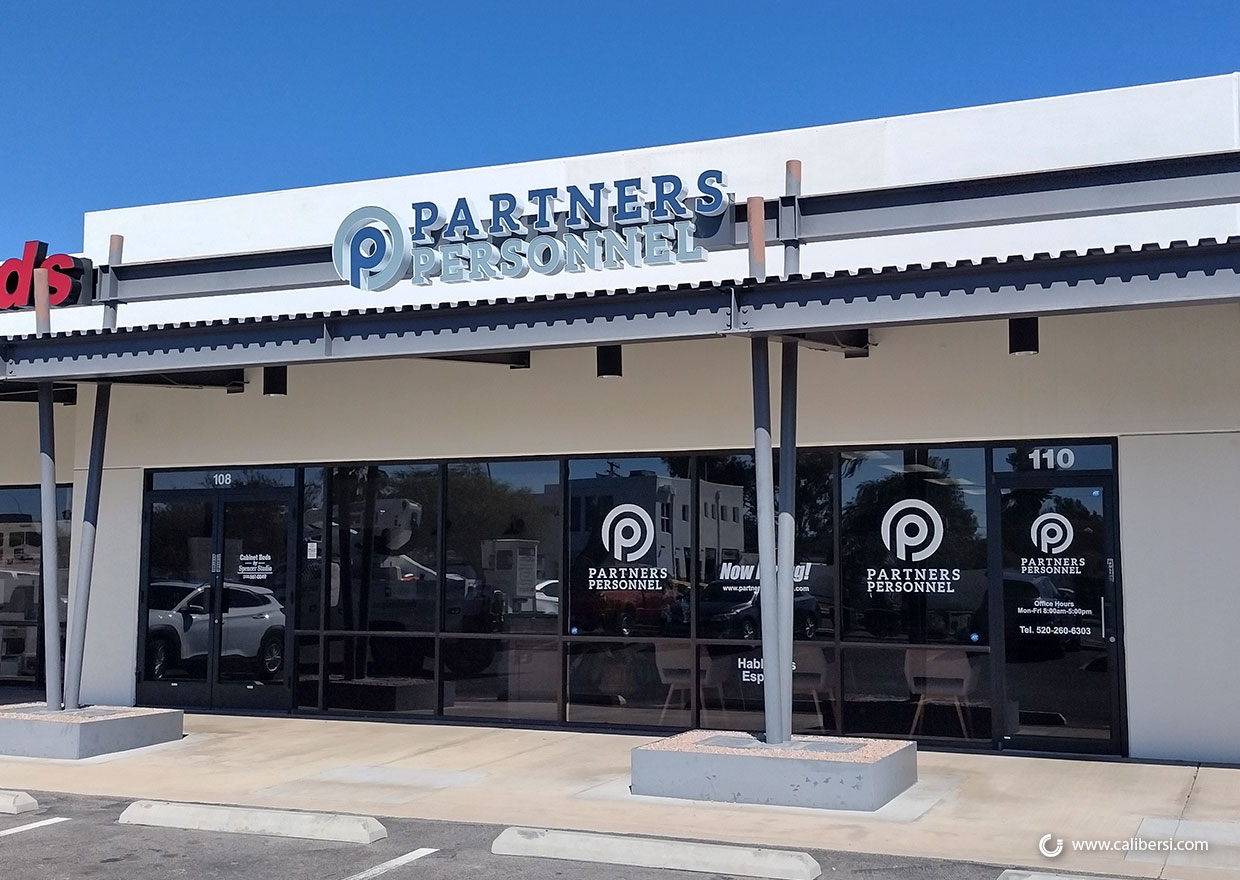 Partners LED Business Sign