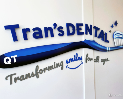 TransDental Lobby Signs